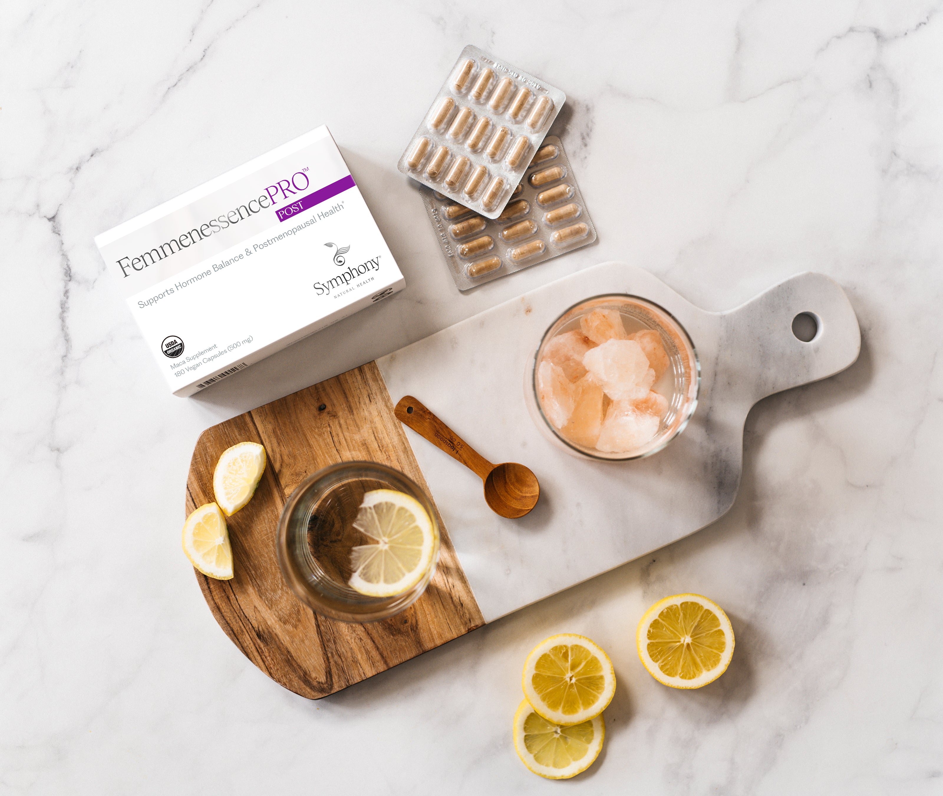 健康・医学 Femme Post Menopause Support with FemmenessencePRO Post – Symphony